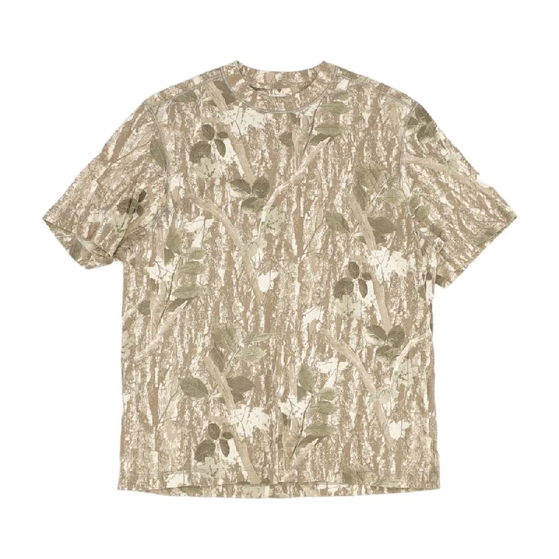 Classic Men's Button-Up ShirtsTan Camo Crewneck T-Shirt