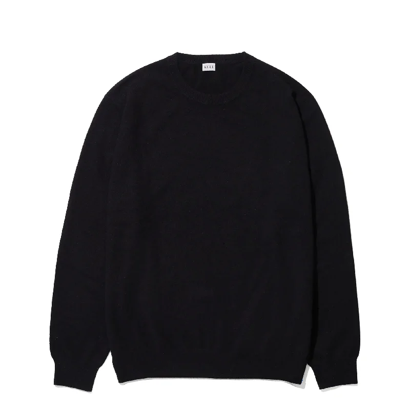 Men's Sweaters with Tapered ShapesThe Cashmere Edward - Black