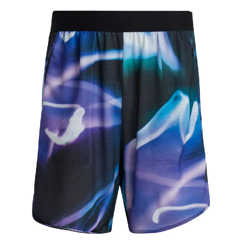 Men's Coats for Workadidas - Men's Designed for Training HEAT.RDY HIIT Allover Print Shorts (HN8051-7IN)