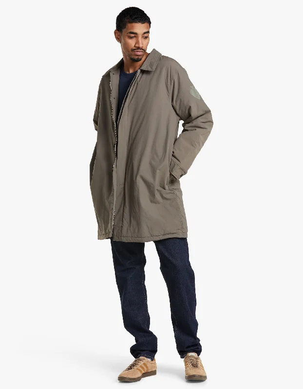 Durable Men's Car CoatsPuff Mac Jacket - Fawn