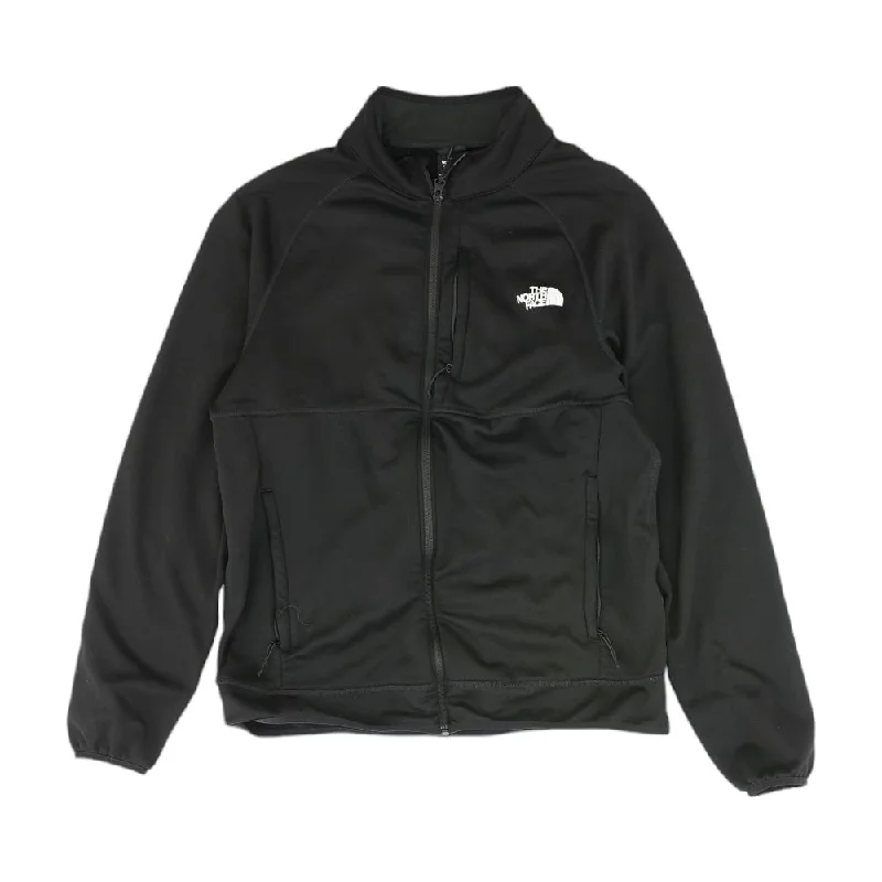 Men's Coats with VentilationBlack Solid Active Jacket