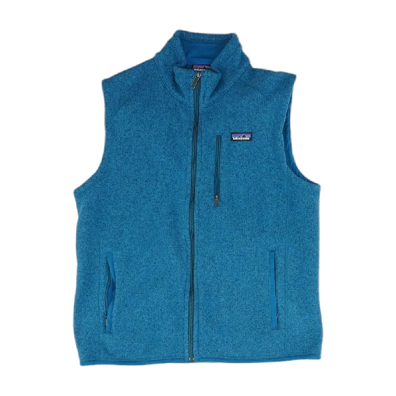 Best Men's Leather CoatsBlue Solid Active Vest