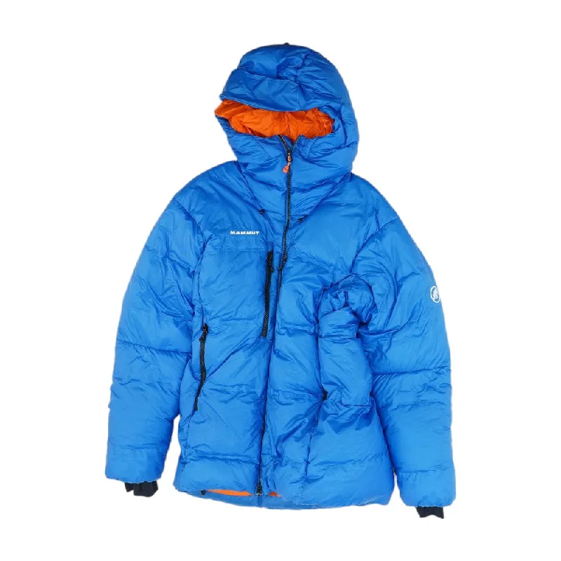 Trendy Men's Anorak JacketsBlue Solid Puffer Jacket