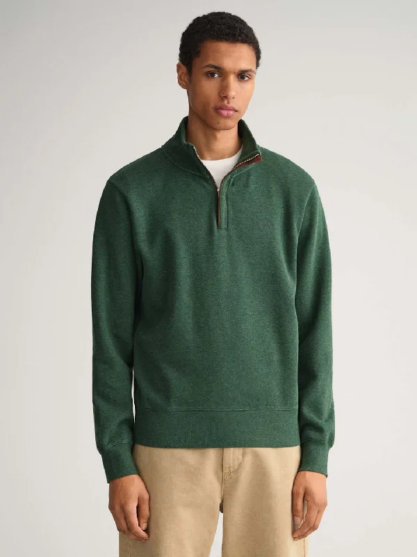 Best Men's Leather CoatsGant Men Green Colourblocked Sweatshirt