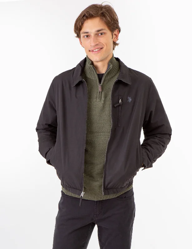 Comfortable Men's ParkasMICRO FLEECE GOLF JACKET