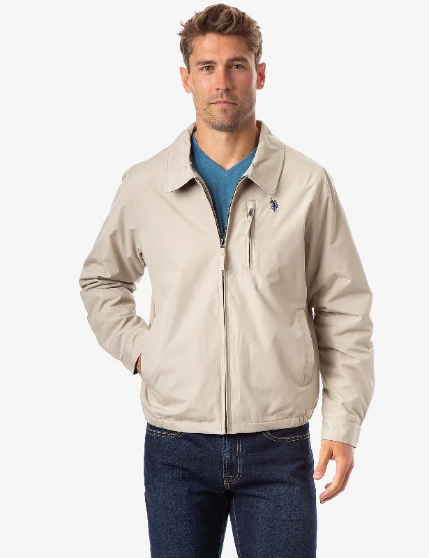 Casual Men's Bomber JacketsMICRO FLEECE GOLF JACKET