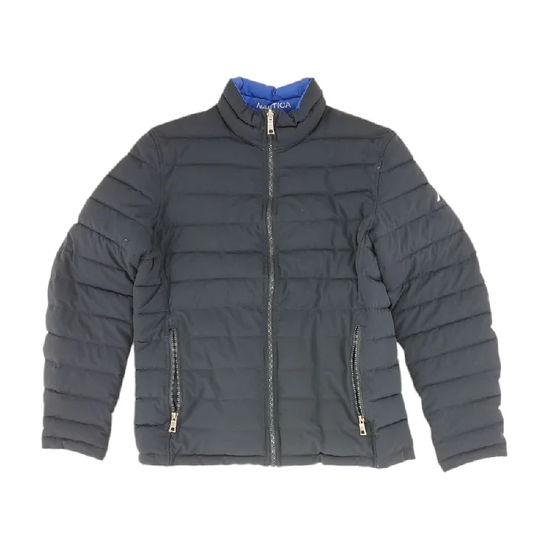 Men's Coats Made in the USANavy Solid Puffer Jacket