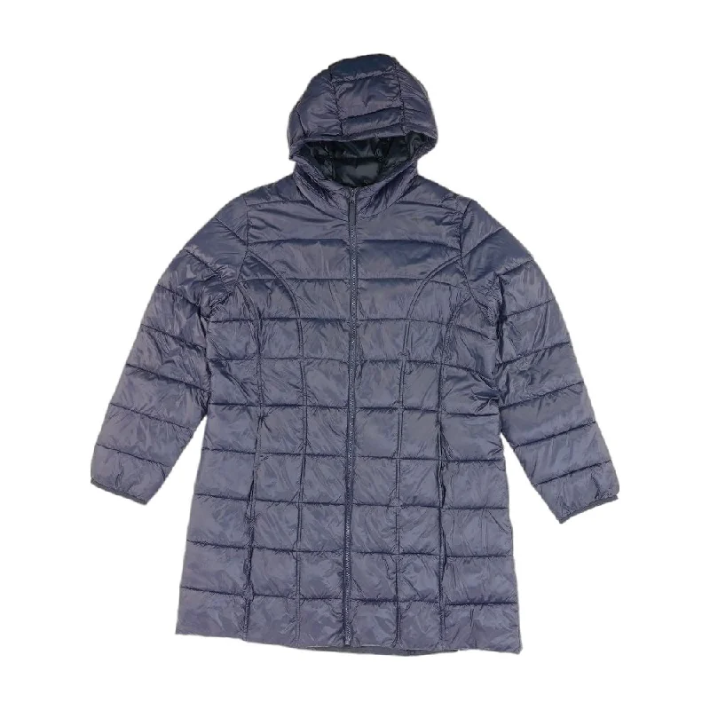 Men's Coats for SnowshoeingNavy Solid Puffer Jacket