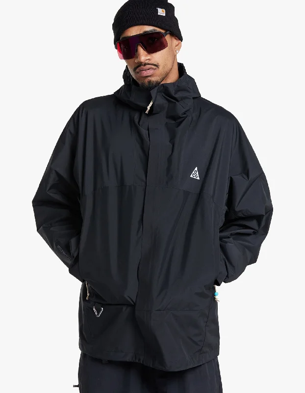 Men's Coats with Inner PocketsACG Storm Fit Cascade Rain Jacket - Black/Summit White