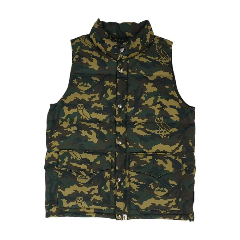 Fashionable Men's Denim Jacketsx October's Very Own "Woodland Camo" Down Vest