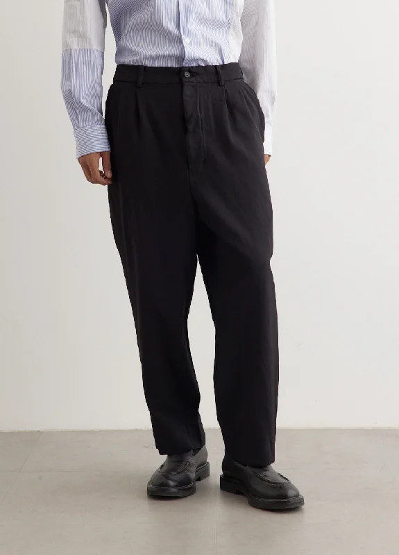 Men's Pants with Moisture-Wicking PropertiesSerge Garment Dyed Pants