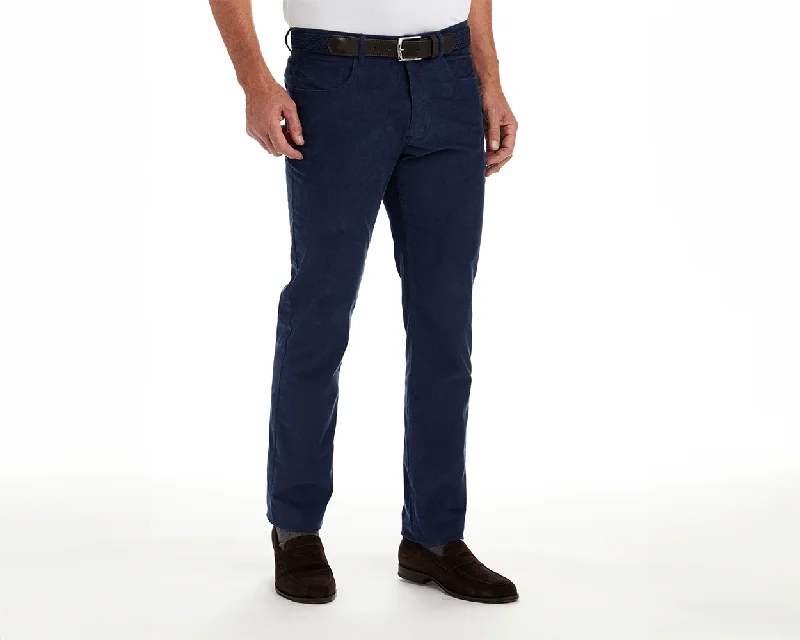 Men's Pants with Antimicrobial TreatmentThe Baxter Pant: Navy 30" Length